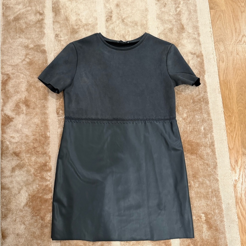 Chic Black Short Sleeve Dress